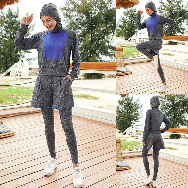 Racer Tracksuit Activewear Sets Set with shorts