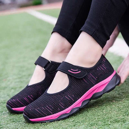 Racer Women's Sneakers Flat Platform Shoes Pink