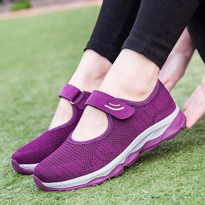 Racer Women's Sneakers Flat Platform Shoes Purple