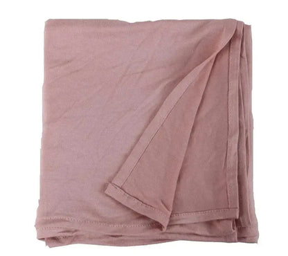 Premium Cotton Jersey Hijab Shawls with Hoop – Ultimate Style and Comfort Pink