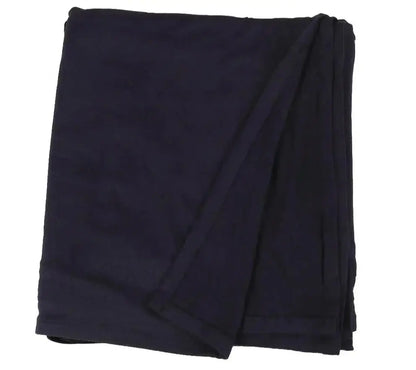 Premium Cotton Jersey Hijab Shawls with Hoop – Ultimate Style and Comfort Dark Blue