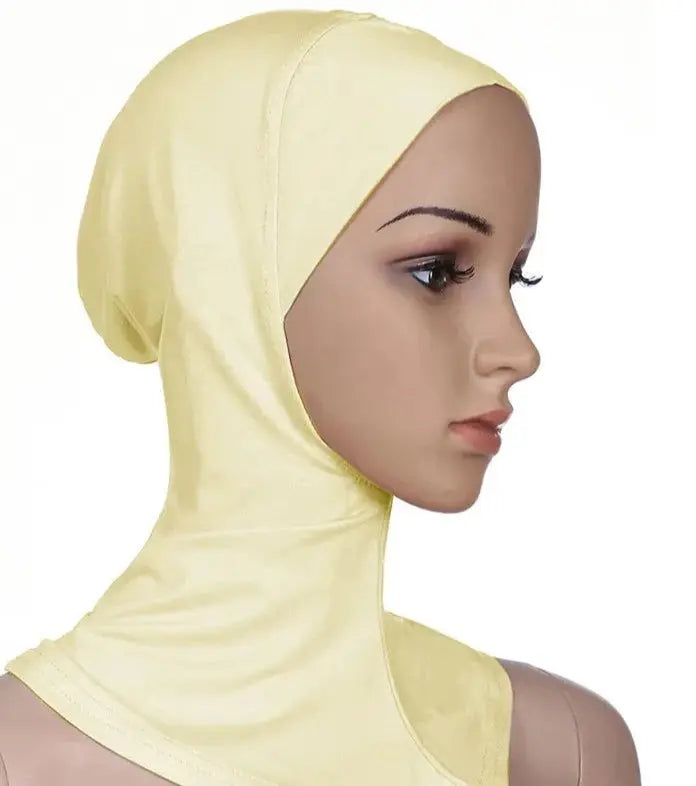 Versatile Muslim Head Scarf - Your Perfect Inner Hijab Cap or Workout Hijab Cream