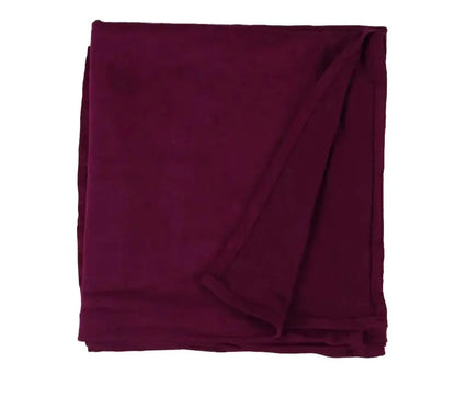 Premium Cotton Jersey Hijab Shawls with Hoop – Ultimate Style and Comfort Violet Purple