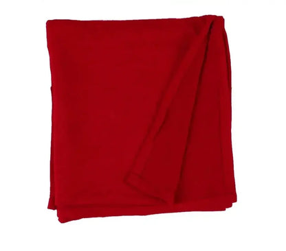 Premium Cotton Jersey Hijab Shawls with Hoop – Ultimate Style and Comfort True Red