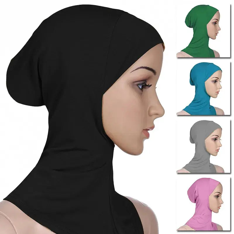 Versatile Muslim Head Scarf - Your Perfect Inner Hijab Cap or Workout Hijab