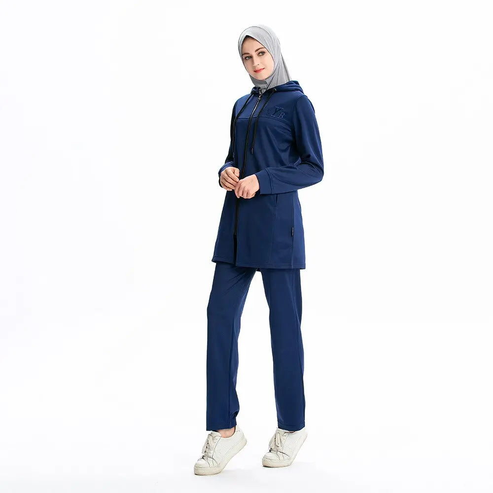 navy bloue Islamic Sports Wear Collection