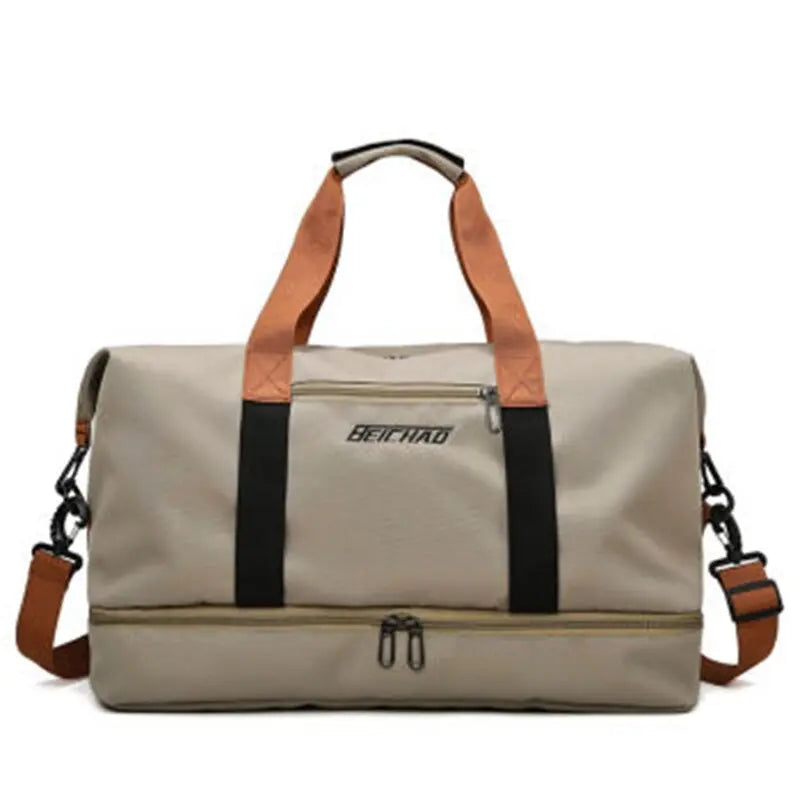 Mercury Sports Bag- Training Fitness Handbag Khaki
