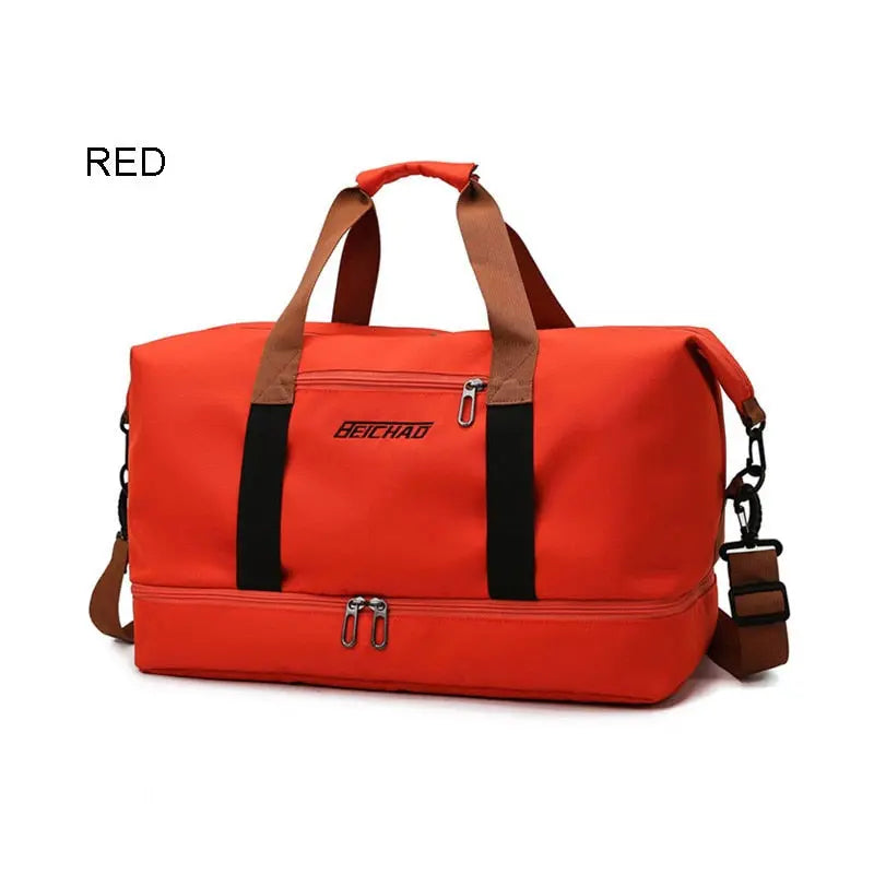 Mercury Active Fitness-Gym Bag Red