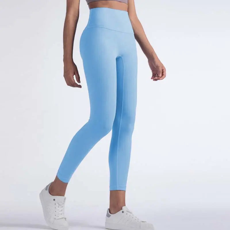 Seamless Yoga sets Blue pant Only