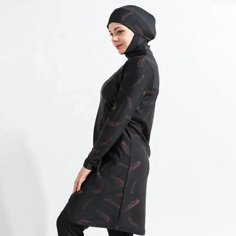 Modesta Wave: Burkini Full Coverage muslim women wearing burkini