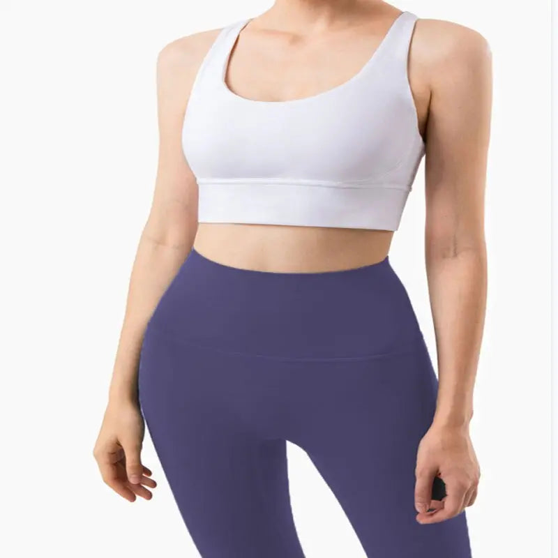Seamless Yoga sets White purple set